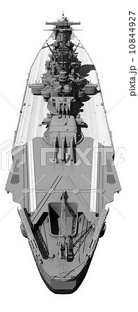 超弩級戦艦 大和 Monochromeのイラスト素材 [10844927] - PIXTA