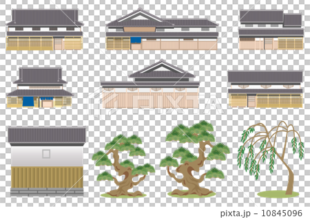 Japanese house material 10845096