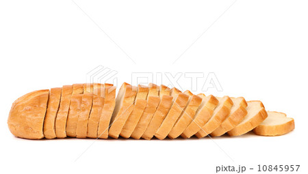 Sliced long loaf. 10845957