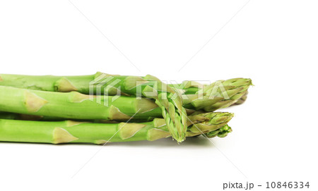 Bunch of fresh green asparagus. 10846334