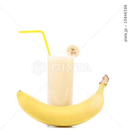 Banana and juice. Banana and juice. 10846586