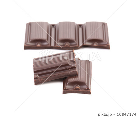 Tasty morsel of dark chocolate. Tasty morsel of dark chocolate. 10847174