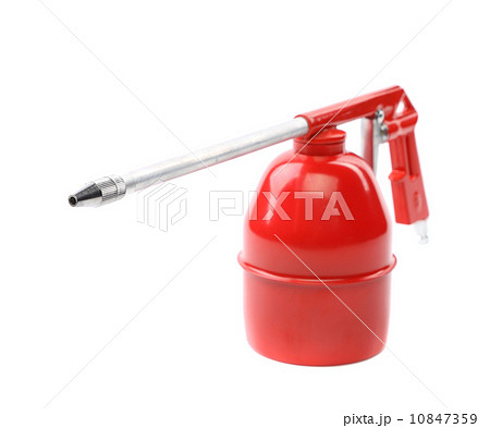 Spray gun isolated over a white background Spray gun isolated over a white background 10847359