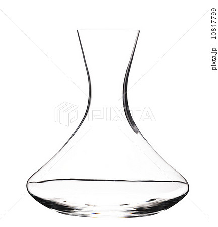 Close up of glass carafe. 10847799