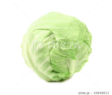 Whole green cabbage. Whole green cabbage. 10848011