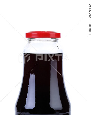 Top bottle of pomegranate juice 10849432