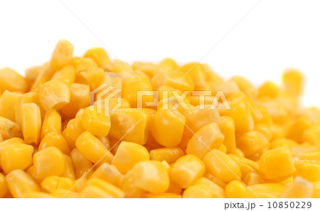 Background of canned corns. Background of canned corns. 10850229