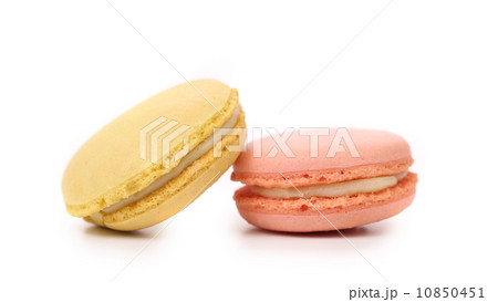 Two various macaron cakes. Two various macaron cakes. 10850451