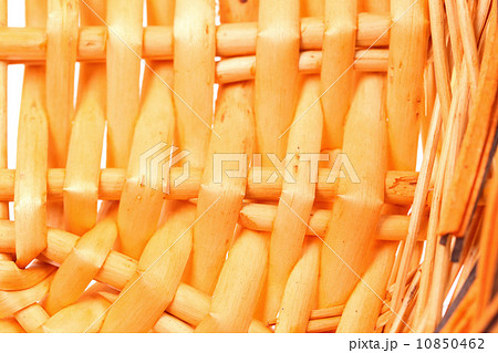 Fragment of willow wickerwork. Close up. 10850462