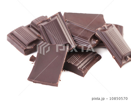 Chocolate bars broken. 10850570