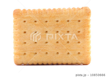 Isolated biscuit. 10850666