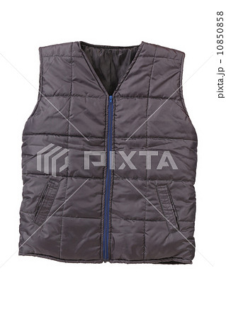 Gray working winter vest. 10850858