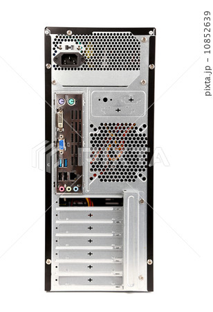 rear panel of the system unit 10852639