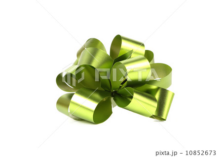 Green bow. 10852673