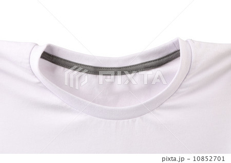 Neck of T-shirt. Front. 10852701