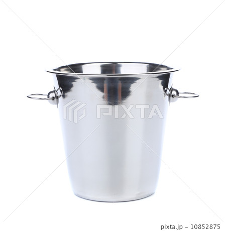 Empty bucket for champagne bottle. Empty bucket for champagne bottle. 10852875