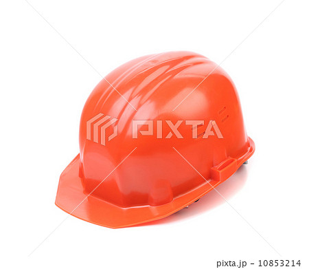 Closeup of red hard head. 10853214