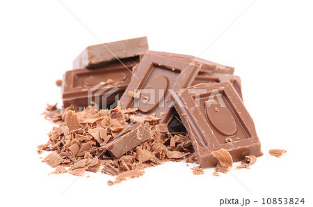 Chocolate bars and shaving. 10853824