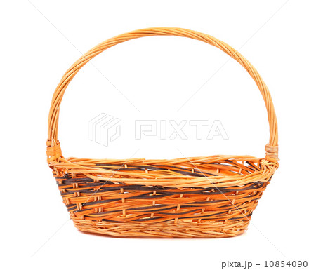 Vintage weave wicker basket 10854090