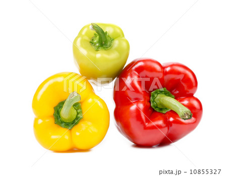Colourful ripe peppers. Colourful ripe peppers. 10855327