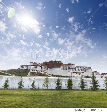 The iconic Potala Palace in Lhasa, Tibet The iconic Potala Palace in Lhasa, Tibet 10859978