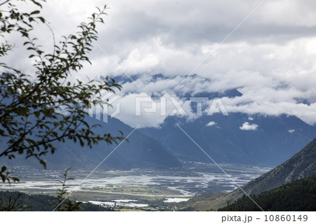 Rain clouds Mountains Rain clouds Mountains 10860149