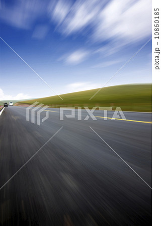 Motion blur road cars 10860185