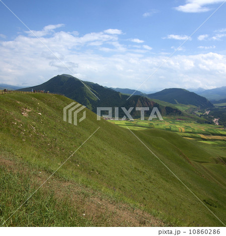 Beautiful grassland scenery 10860286