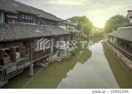 zhejiang china wuzhen(Traditional Chinese rivers and lakes) 10860394