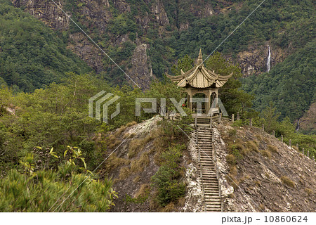 China Pavilion Mountain Falls 10860624