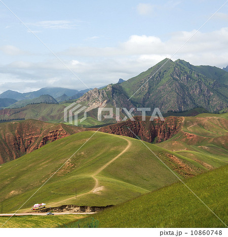 Qilian mountain landscapes 10860748