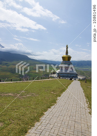 Qilian pagoda in China Qilian pagoda in China 10861496