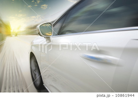 Car driving on the highway 10861944