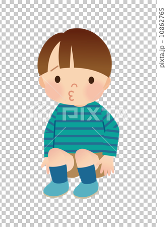 幼い子供　男の子 10862765