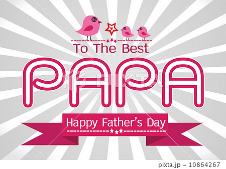 Happy  Father's Day card , love PAPA or DAD 10864267