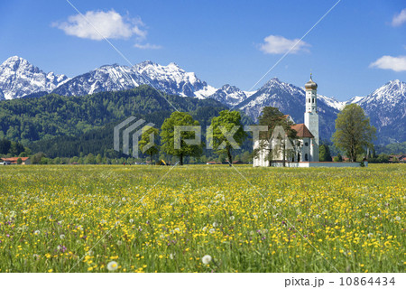 ババリア地方のコールマン教会 ババリア地方のコールマン教会 10864434
