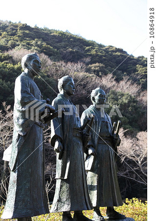 伊藤博文 山県有朋 木戸孝允の像 伊藤博文 山県有朋 木戸孝允の像 10864918