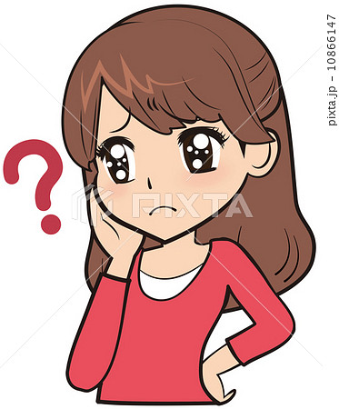 疑問を持つ女性 10866147