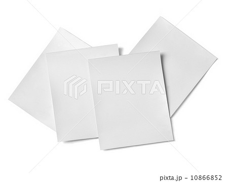 Paper Cards Isolated 10866852