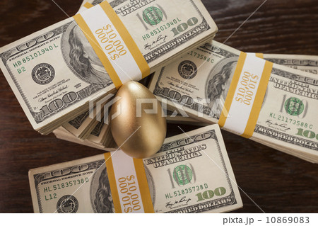 Golden Egg and Thousands of Dollars Surrounding 10869083