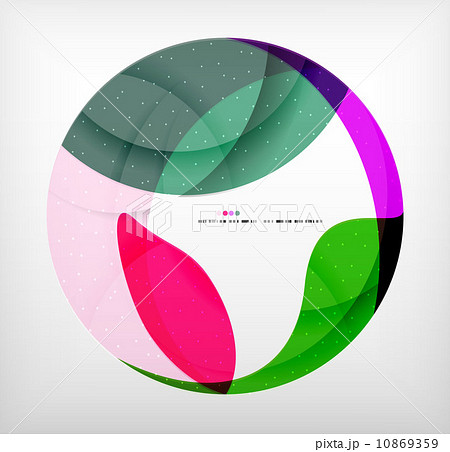 Bright colorful business flowing shapes design Bright colorful business flowing shapes design 10869359