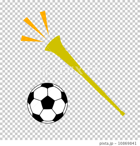 サッカー応援 10869841