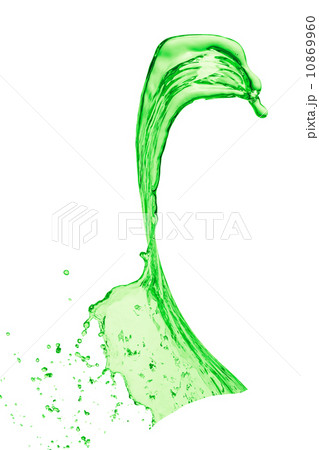 green liquid splash green liquid splash 10869960