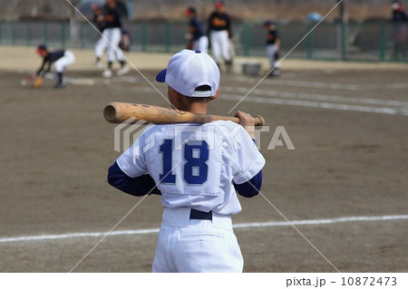 少年野球の写真素材