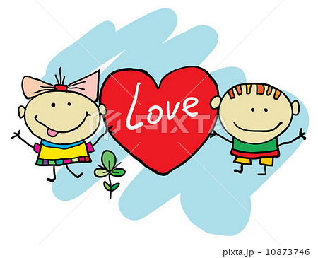 Children  hand drawn cartoon  10873746