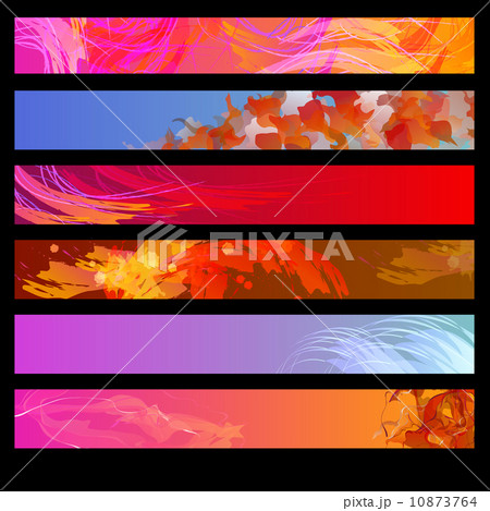 Abstract backgound banner set Abstract backgound banner set 10873764