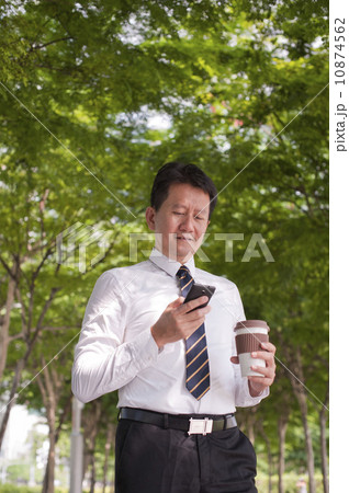 Middle Age Man 10874562