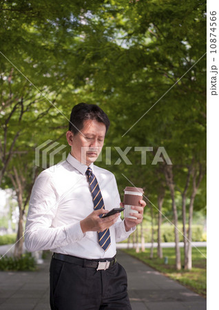 Middle Age Man 10874566