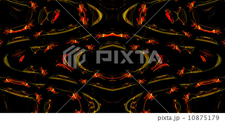 赤い花の背景素材 10875179