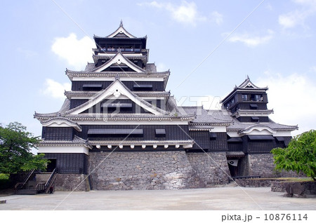 日本三名城、熊本城の本丸御殿 10876114